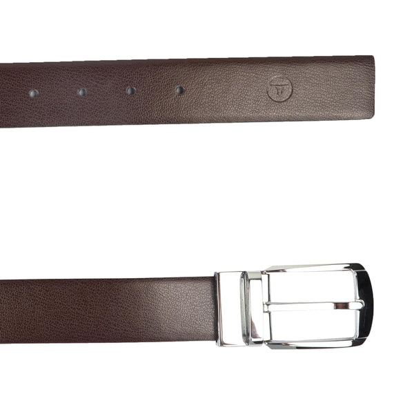 Ufficio Men’s Reversible Prong Belt – Black/Brown – L Size – ECUFF19902B