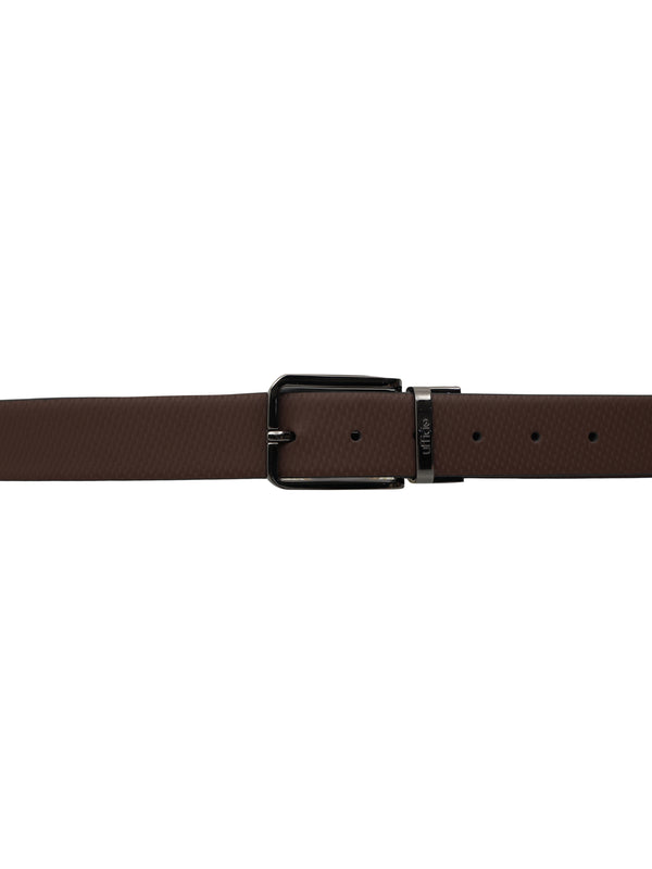 Ufficio Men's Reversible Prong Belt – Brown / Black – Size L (44-46) | UFF2104B
