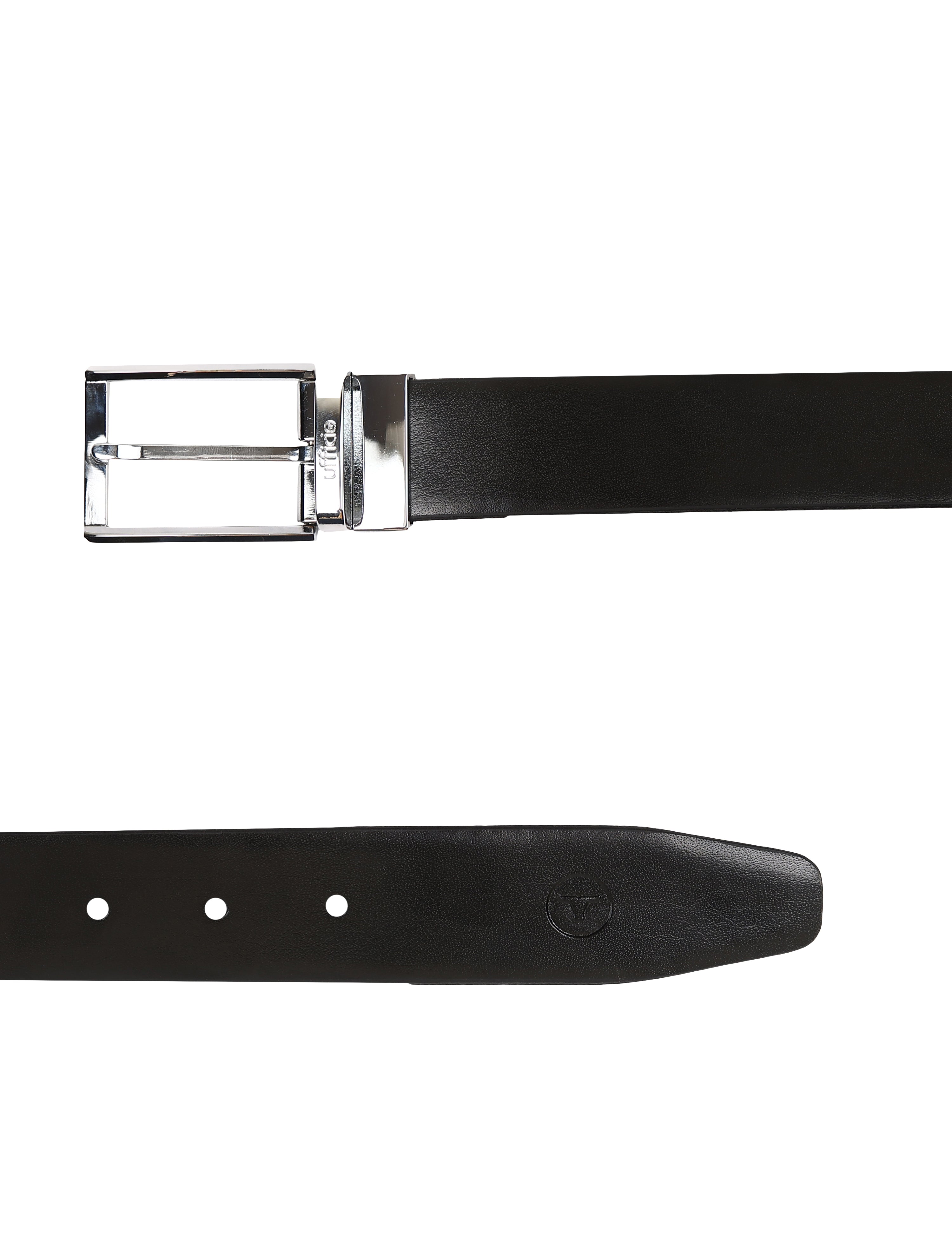 Ufficio Reversible Prong Men's Belt – Black & Tan – Sizes L (44-46), XXL (48-50) | UFF2301B