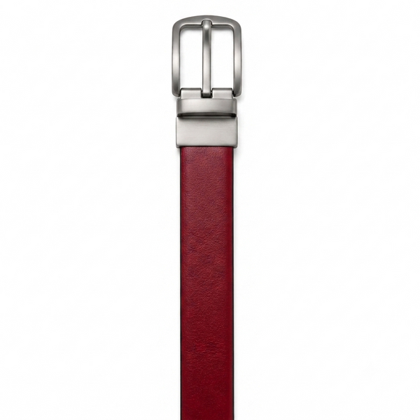 Bulchee Women's Genuine Leather Reversible Belt| 25MM Formal Belt | Prong Buckle|LBR001L