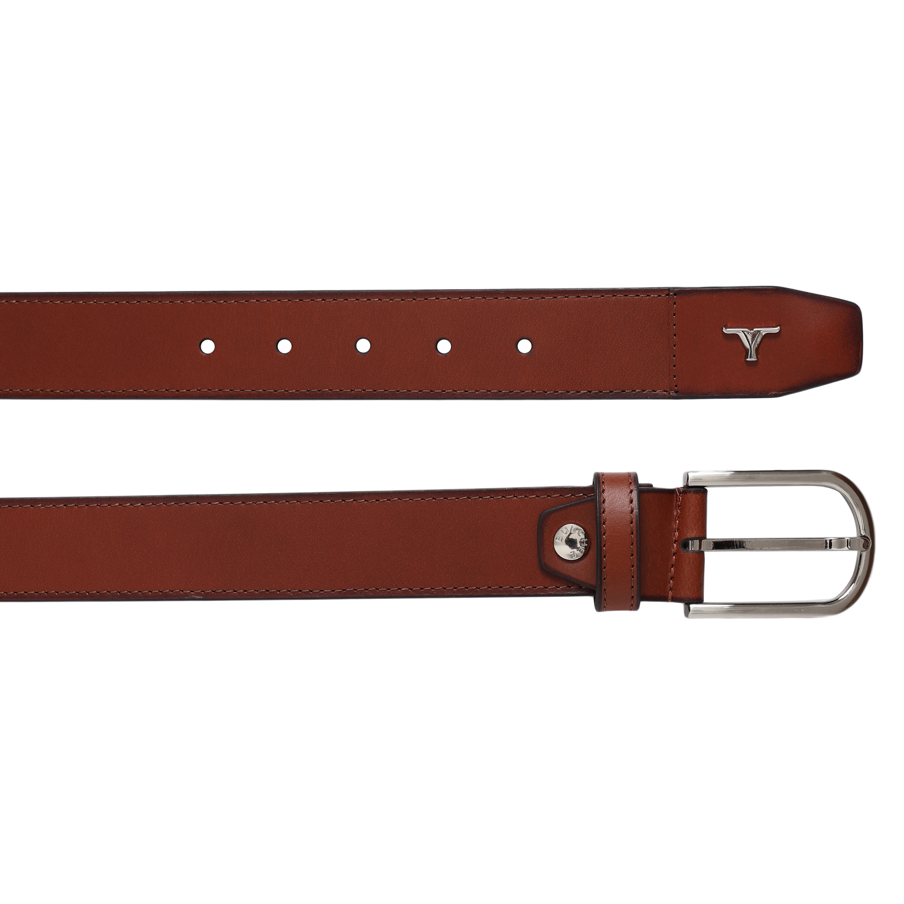 Bulchee Men's Jeans Leather Belt (Casual, Tan) BUL2236B