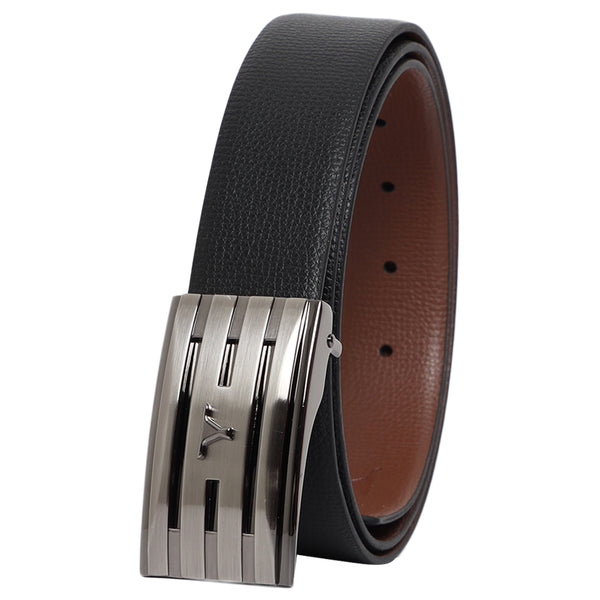 Genuine Leather Black Louis Vuitton Belt