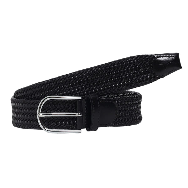 Bulchee Men's Cord and Leather Woven Belt BUL2225/26B