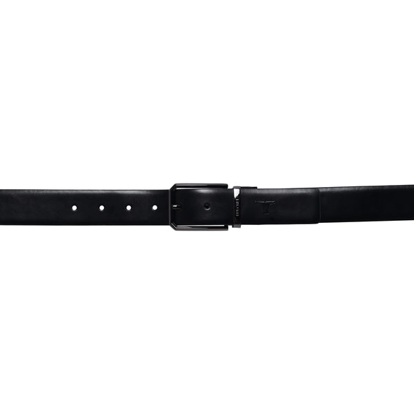 Bulchee Men's Genuine Leather Reversible Buckle Belt (Formal, Black/Brown) BUL2206B