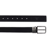 Bulchee Men's Genuine Leather Reversible Buckle Belt (Formal, Black/Brown) BUL2210B