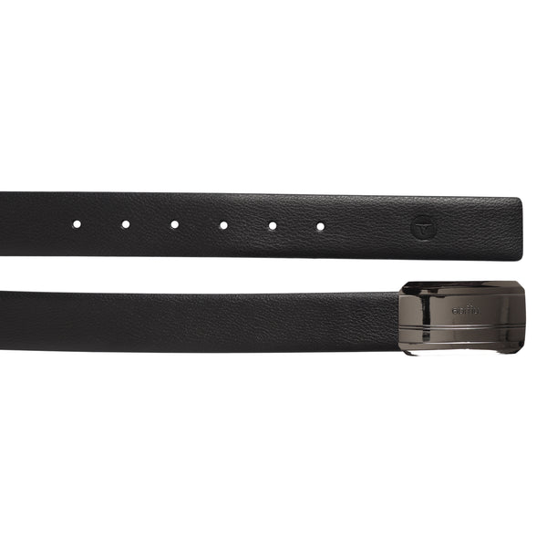 Ufficio Men's Reversible Genuine Leather Belt (Formal, Brown/Black)