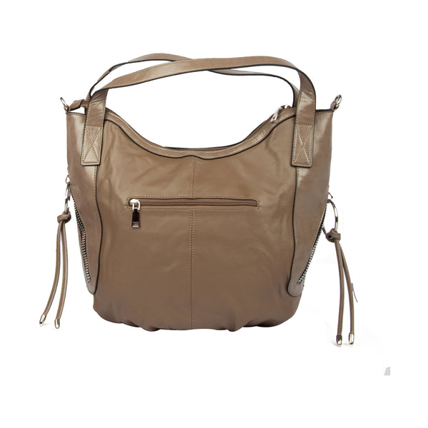 Bulchee Non Leather Ladies Khaki Shoulder Bag - HBP0337.9-19