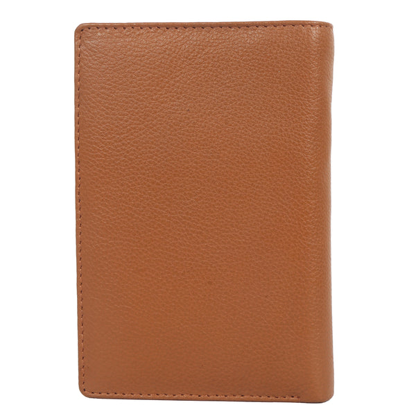 Bulchee Men Tan Genuine Leather Wallet BUL2207W