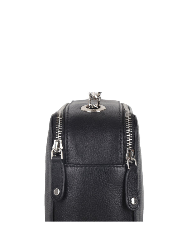 Bulchee Leather Crossbody Black Sling Bag - HBL2102.1