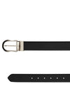 Bulchee Premium Collections Men's Italian Leather and Brass Buckle Belt | Reversible Prong | Burgandey/Black | BISG2107B
