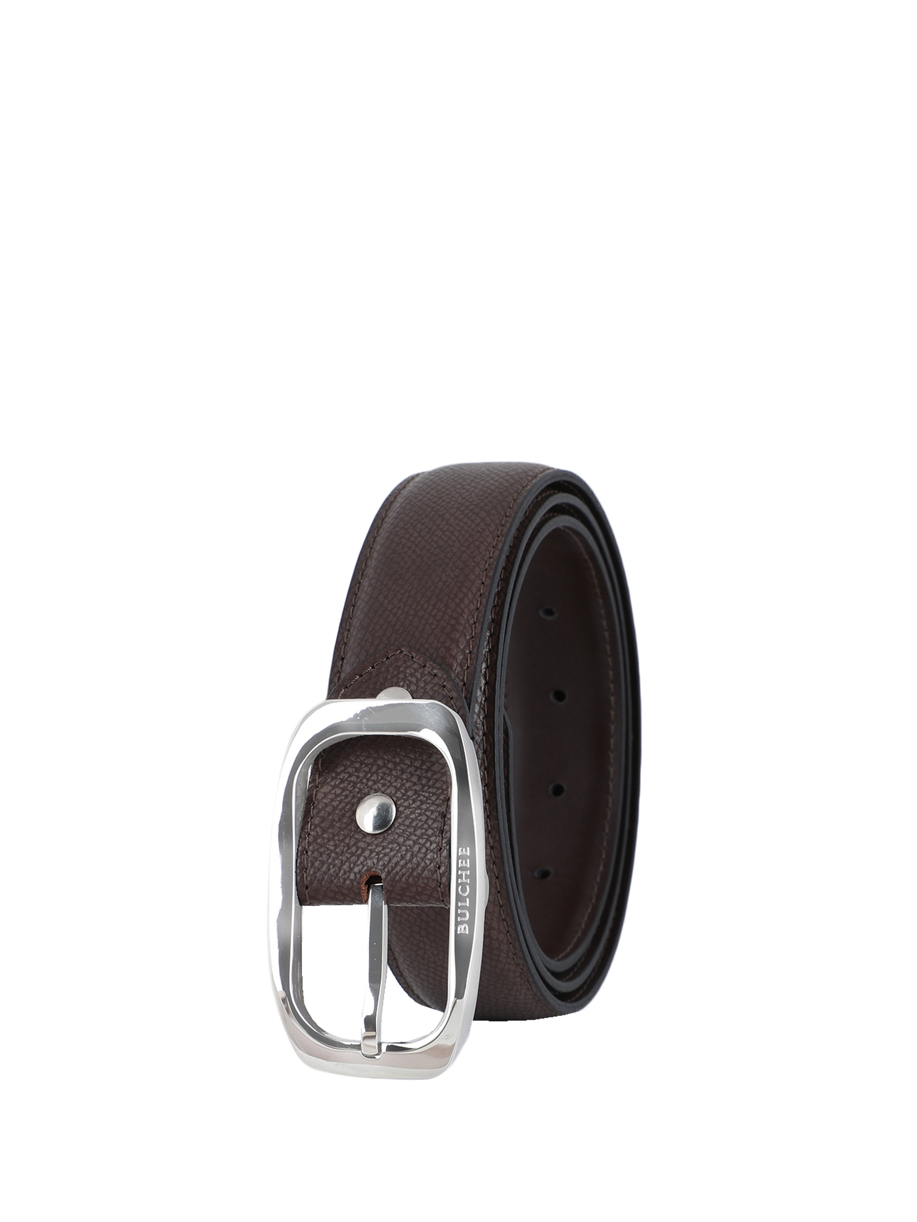 Bulchee Exclusive Insignia Collection Men's Genuine Leather Belt | Padded Chinos | Brown