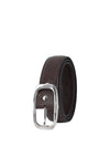 Bulchee Exclusive Insignia Collection Men's Genuine Leather Belt | Padded Chinos | Brown