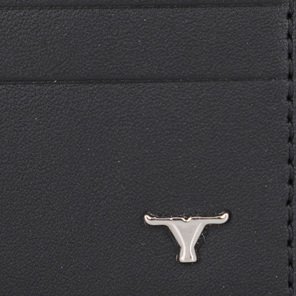 Bulchee Men Black Genuine Leather Wallet
