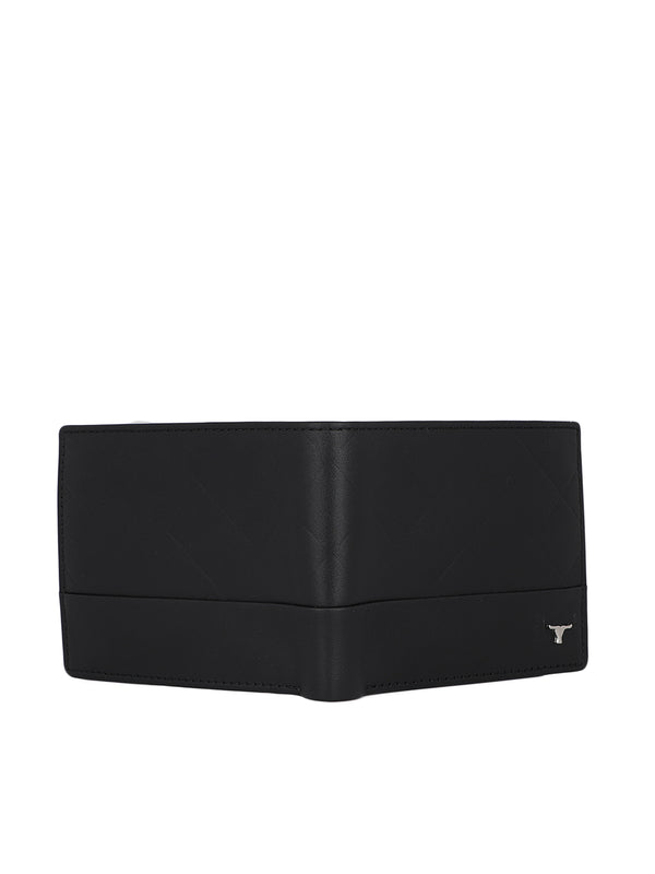 Bulchee Men Black Genuine Leather Wallet