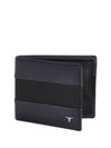 Bulchee Men Blue Genuine Leather Wallet