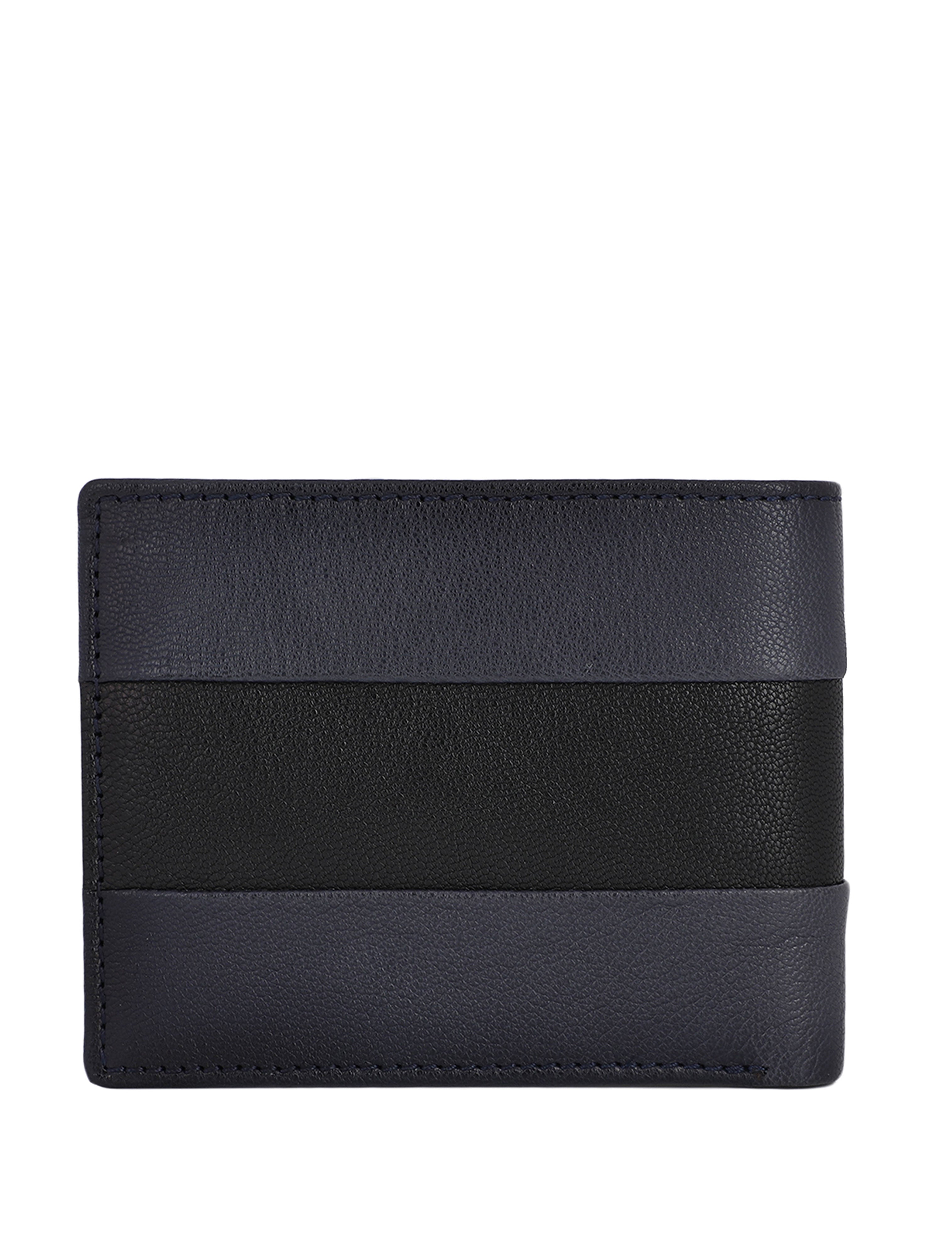 Bulchee Men Blue Genuine Leather Wallet