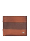 Bulchee Men Tan Genuine Leather Wallet