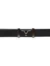 Bulchee  Men's Genuine Leather Belt | Flat | Black | BUL2101B