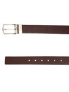 Bulchee Premium Collections Men's Genuine Leather Belt | Reversible Prong | Black/Brown | BUL2105B