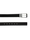 Bulchee Premium Collections Men's Genuine Leather Belt | Reversible Flat | Black/Brown | BUL2117B