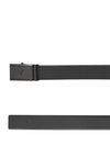 Bulchee Premium Collections Men's Genuine Leather Belt | Reversible AutoLock| Black/Black