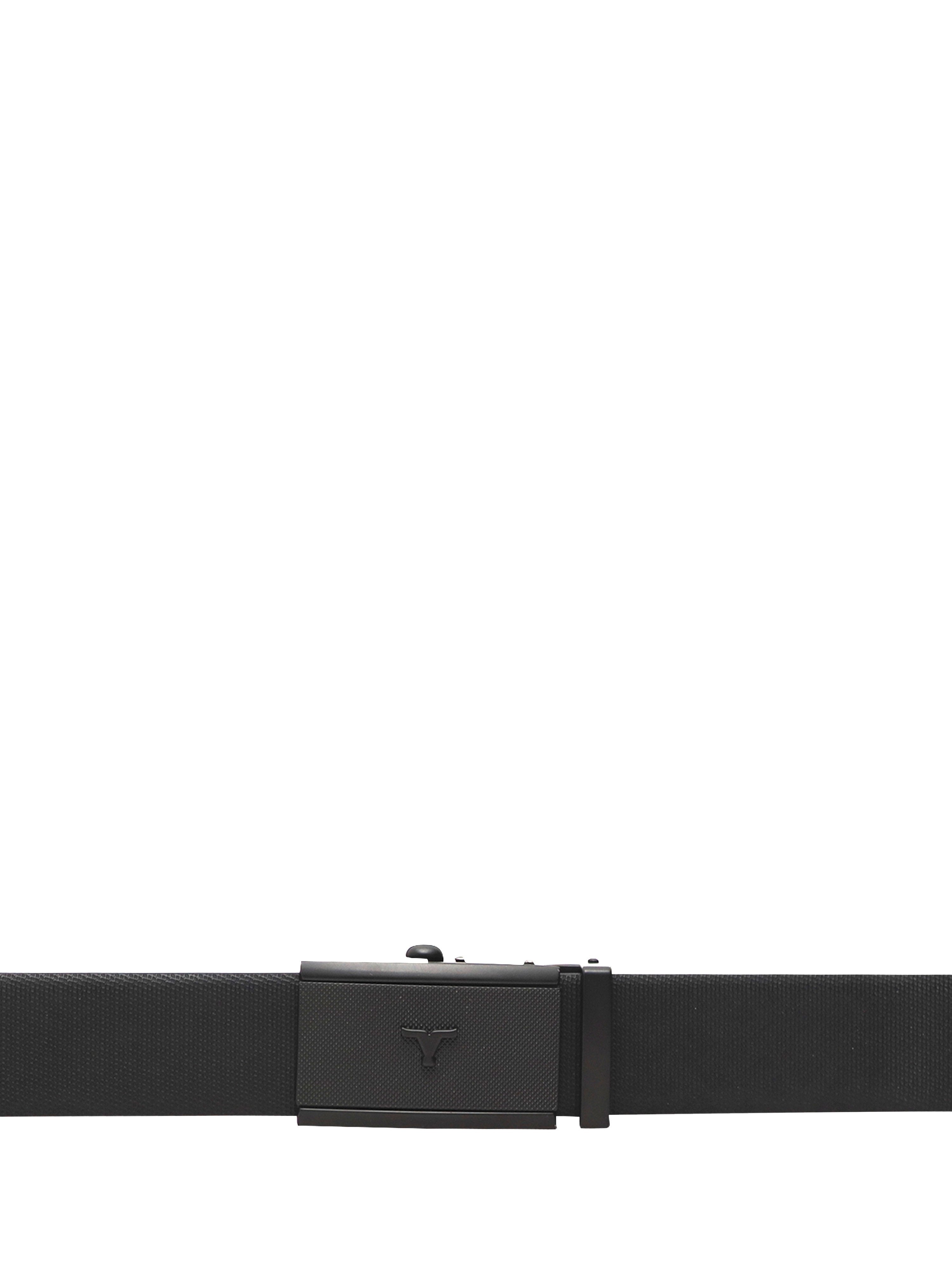 Bulchee Premium Collections Men's Genuine Leather Belt | Reversible AutoLock| Black/Black