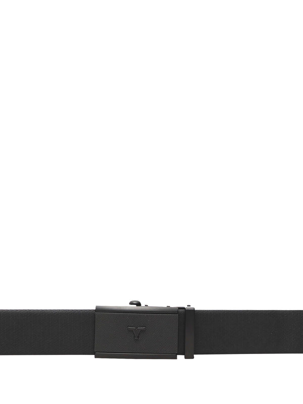 Bulchee Premium Collections Men's Genuine Leather Belt | Reversible AutoLock| Black/Black