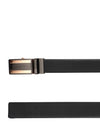 Bulchee Premium Collections Men's Genuine Leather Belt | Reversible AutoLock| Black/Brown | BUL2130B