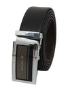 BULCHEE Men Reversible Auto Lock Genuine Leather Belt BUL2133B