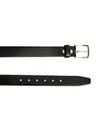BULCHEE Premium Collections Men's Genuine Leather Belt | Plain Chino | Black | BUL2138B