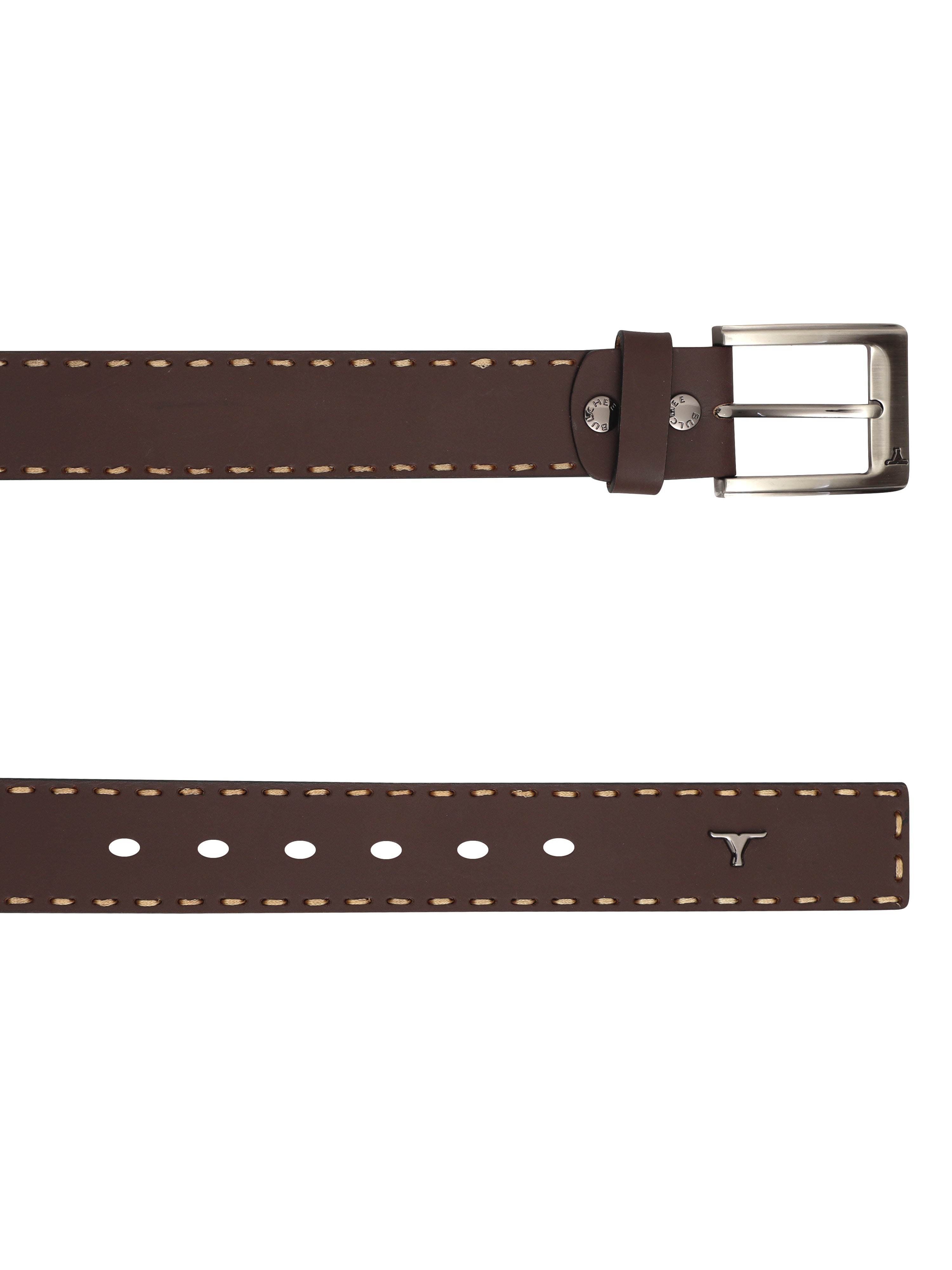 Bulchee Men's Genuine Leather Belt | Handstitched Jeans | BUL2155/56B