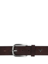 Bulchee Premium Collections Men's Italian Leather Belt | Plain Jeans | Brown | BUL2165B