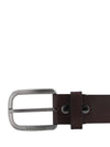 Bulchee Premium Collections Men's Italian Leather Belt | Plain Jeans | Brown | BUL2165B