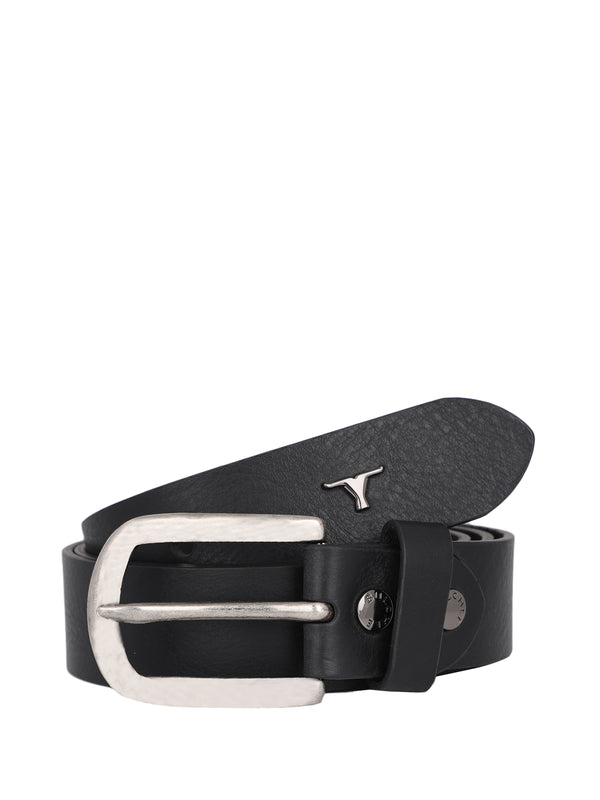 Bulchee Premium Collections Men's full grain Italian Leather Belt | Plain Jeans | Black | BUL2166B