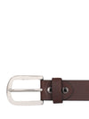 Bulchee Premium Collections Men's Full Grain Italian Leather Belt | Plain Jeans | Brown | BUL2167B