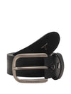 Bulchee Premium Collections Men's Genuine Leather Belt | Embossed Jeans | Black | BUL2171B