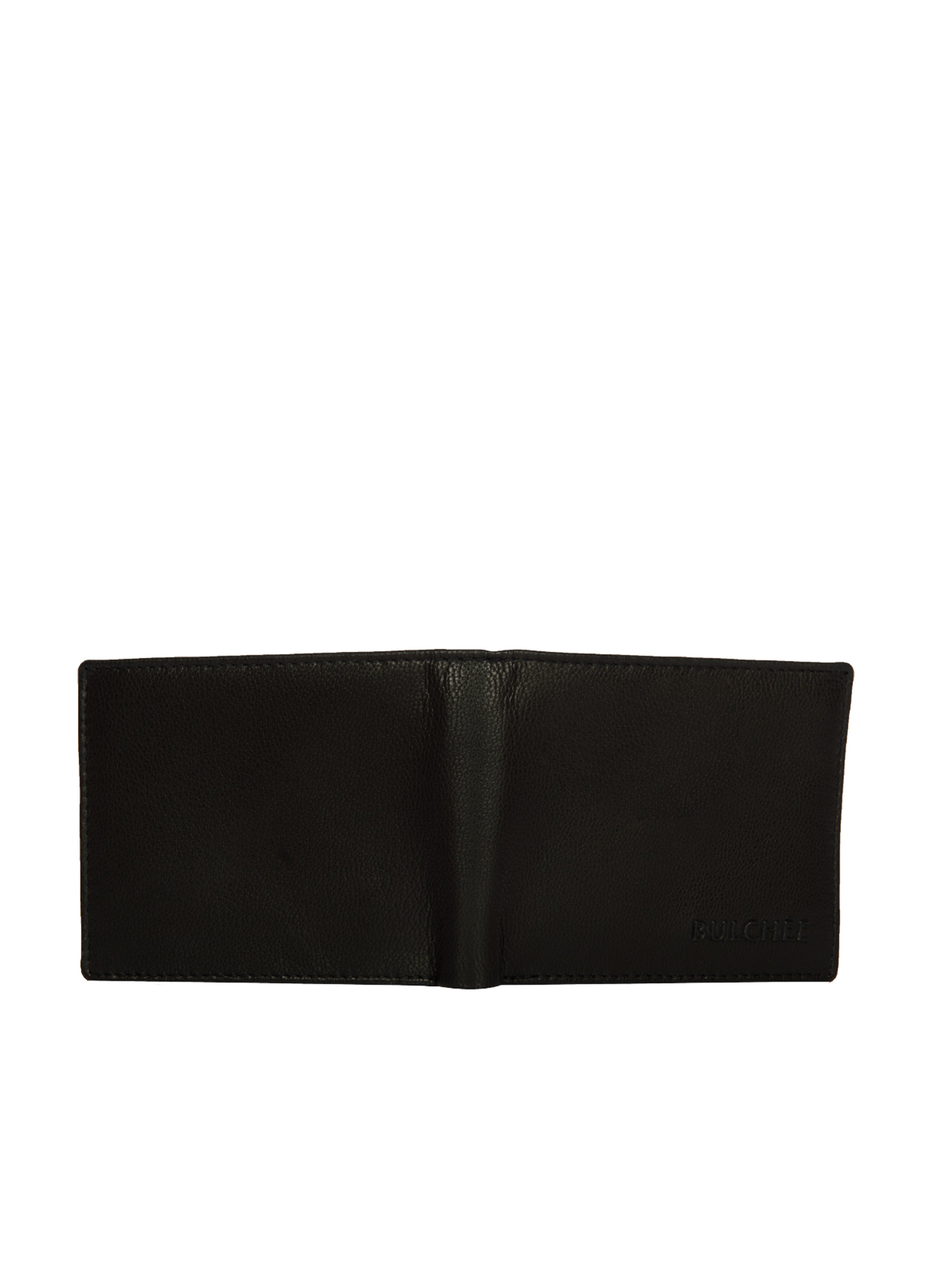 Bulchee Men Black Genuine Leather Wallet