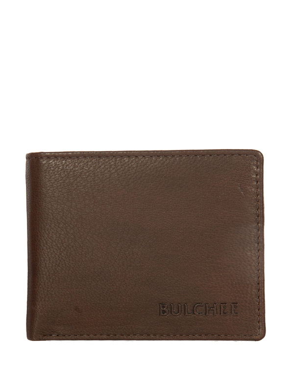Bulchee Men Brown Genuine Leather Wallet
