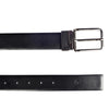 Ufficio Men's Genuine Leather Belt | Prong Reversible | Black/Brown | UFF2004B