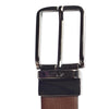 Ufficio Men's Genuine Leather Belt | Prong Reversible | Black/Brown | UFF2004B