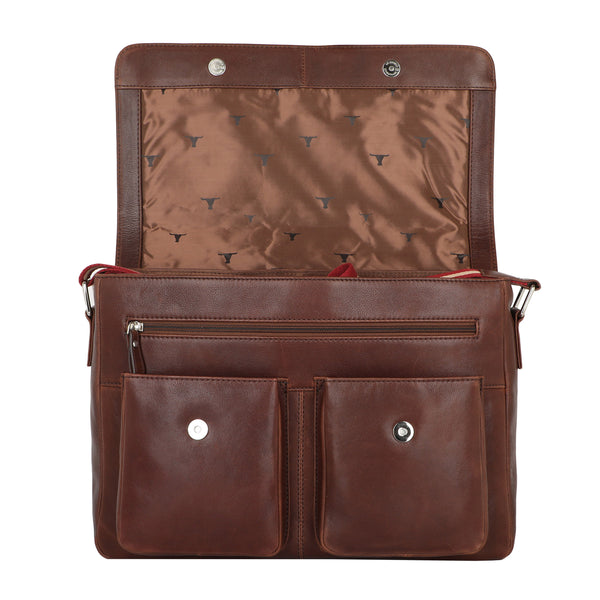 Bulchee Genuine Leather Laptop Bag HBL2107