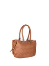 Bulchee Leather Ladies Tan Shoulder Bag - HBL902.5