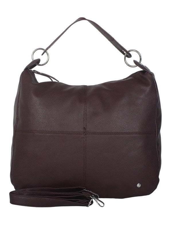 Bulchee Ladies Burgundy Shoulder Bag - HBPUF01.3-19