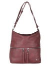 Bulchee Ladies Burgundy Shoulder Bag - HBPUF07.3-19