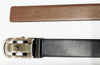 Bulchee Men's Genuine Leather Belt | Reversible Auto Lock | Black/Brown | BUL2024B