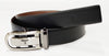 Bulchee Men's Genuine Leather Belt | Reversible Auto Lock | Black/Brown | BUL2024B