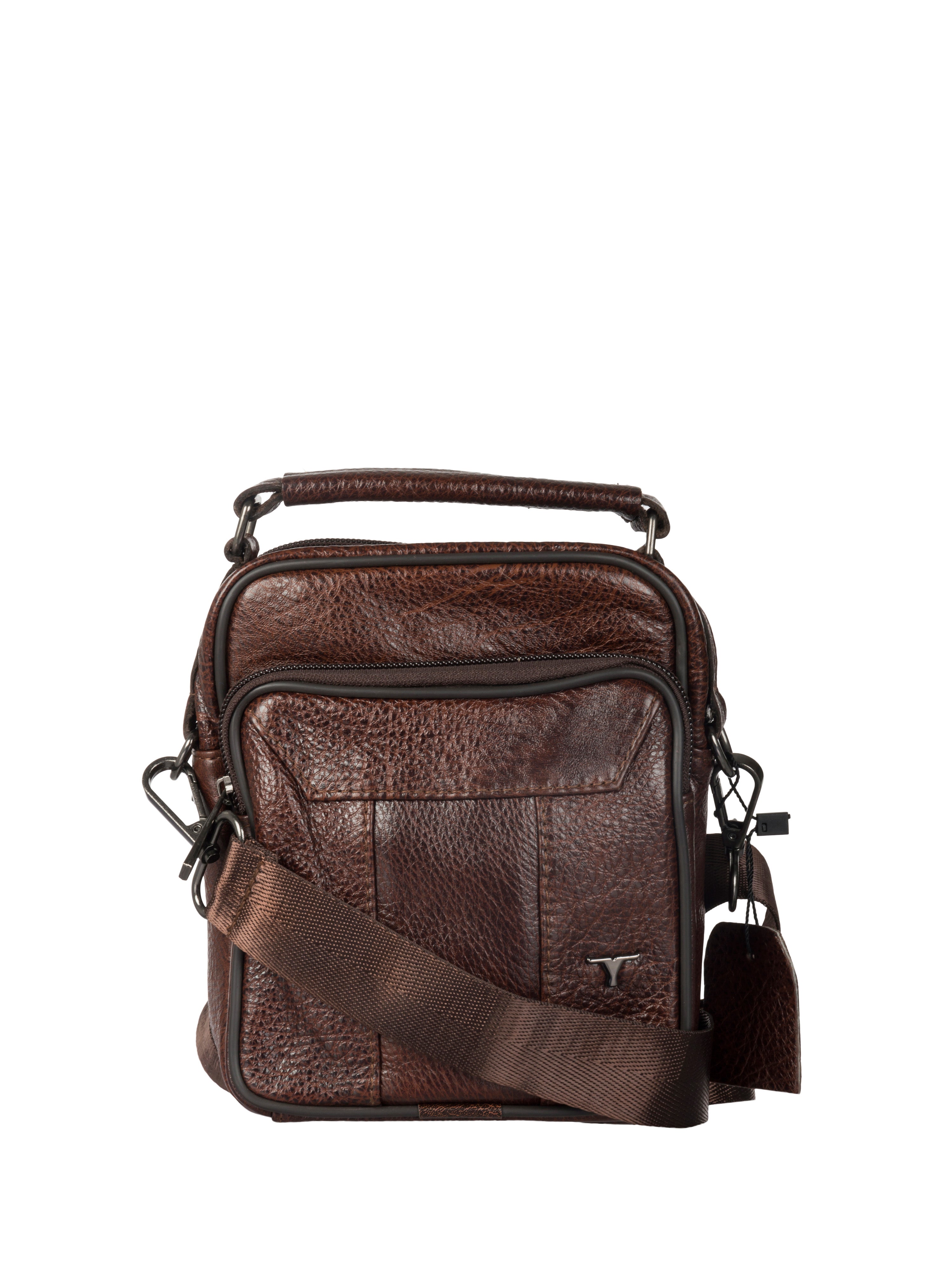 Bulchee Unisex Brown Sling Bag - TMHBLD5115.2-18