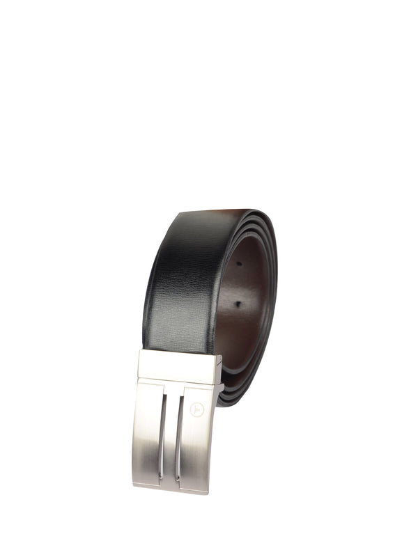 Ufficio Exclusive Collection Men's Genuine Leather Belt | Reversible Flat | Brown