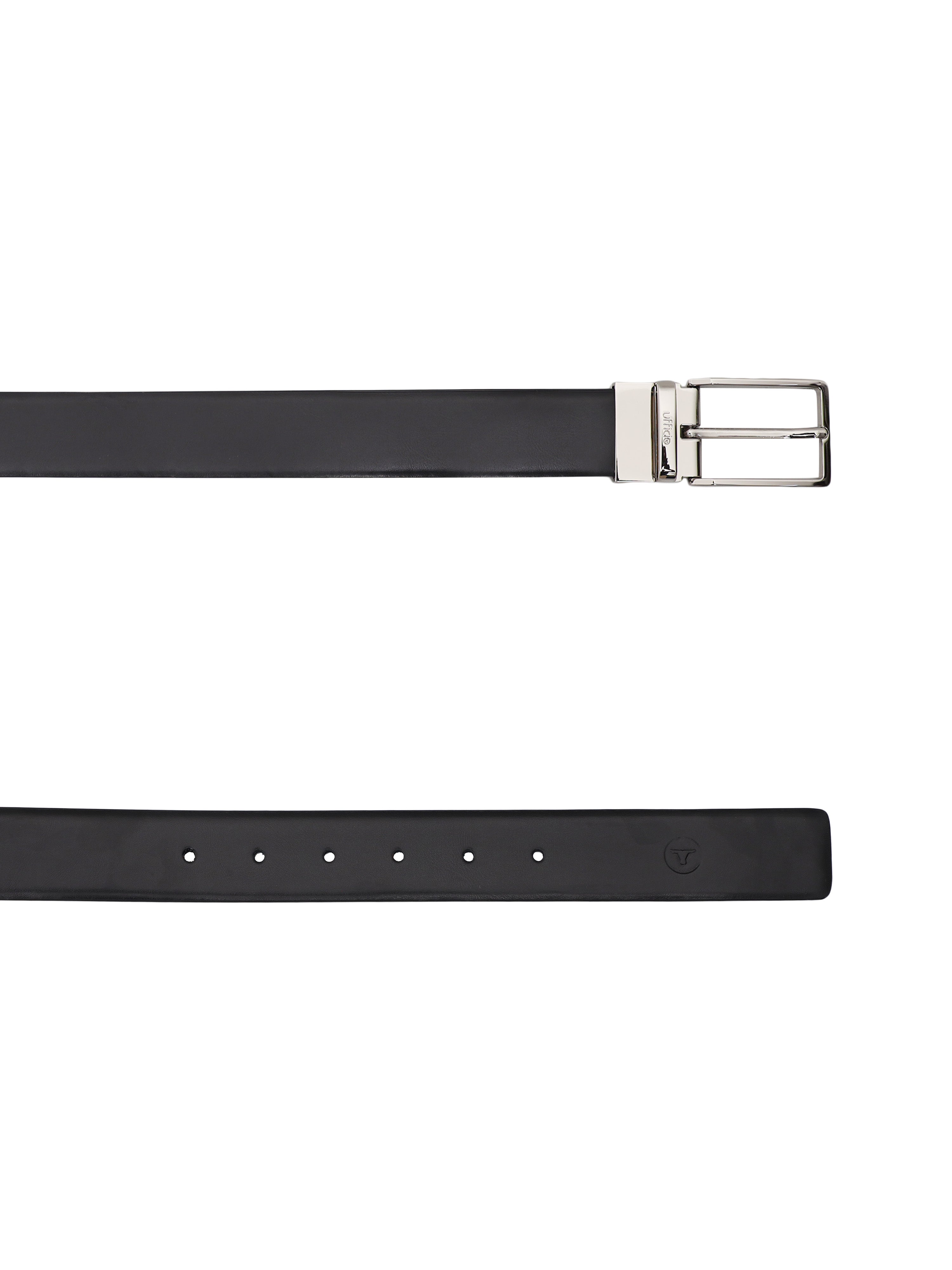 UFFICIO Premium Collections Men's Genuine Leather Belt | Reversible Prong | Tan/Black | UFF2103B