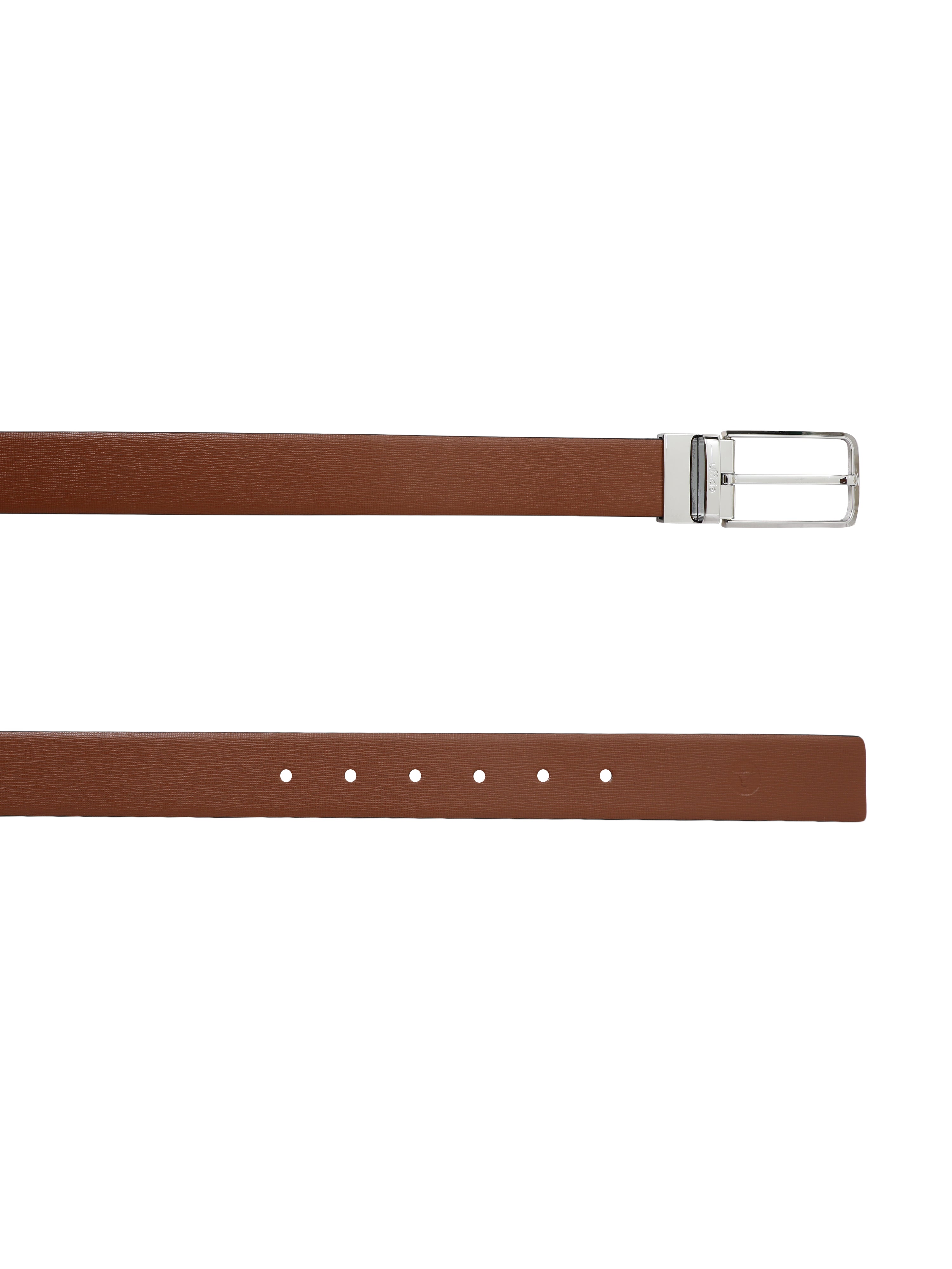 Ufficio Exclusive Collection Men's Genuine Leather Belt | Prong Reversible | Black/Brown | UFF2105B